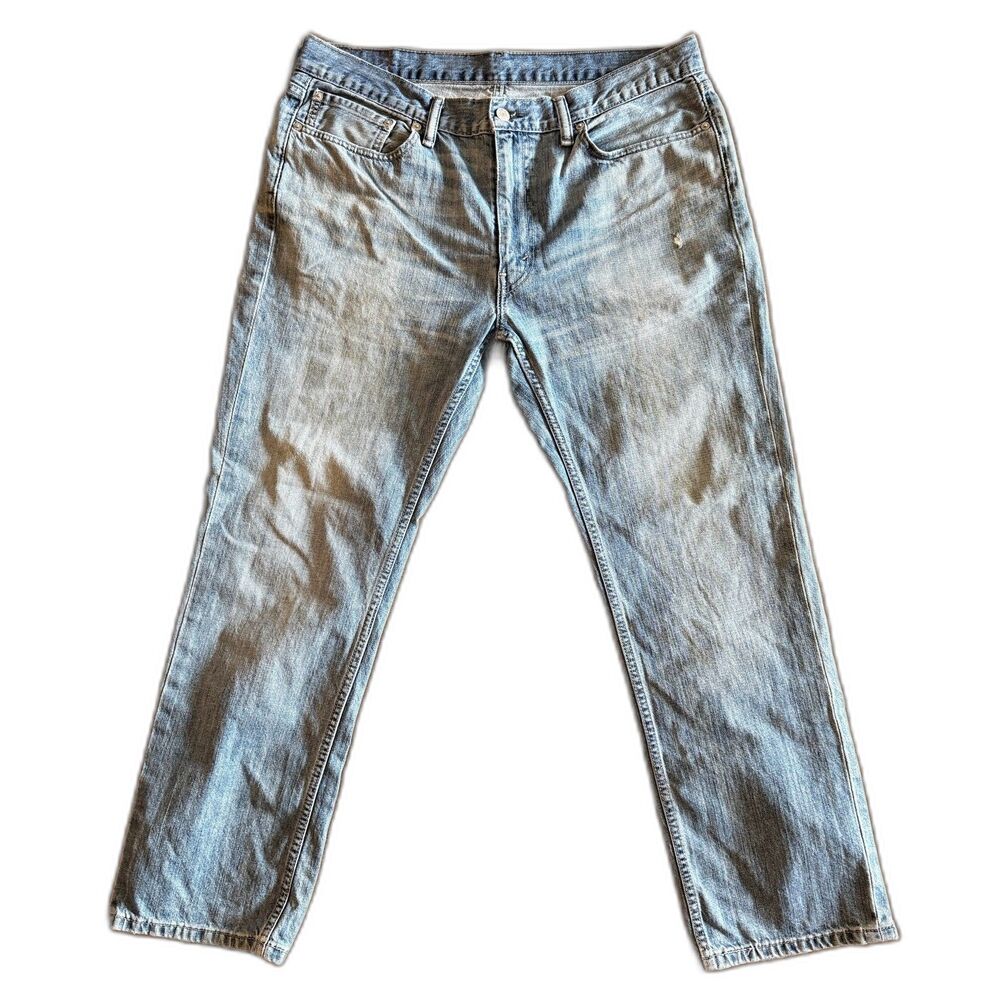 Levi's 514 Straight Leg Jeans Light Wash W36 L30